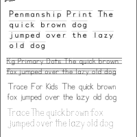 LIBERATE Tail Fonts For Kids