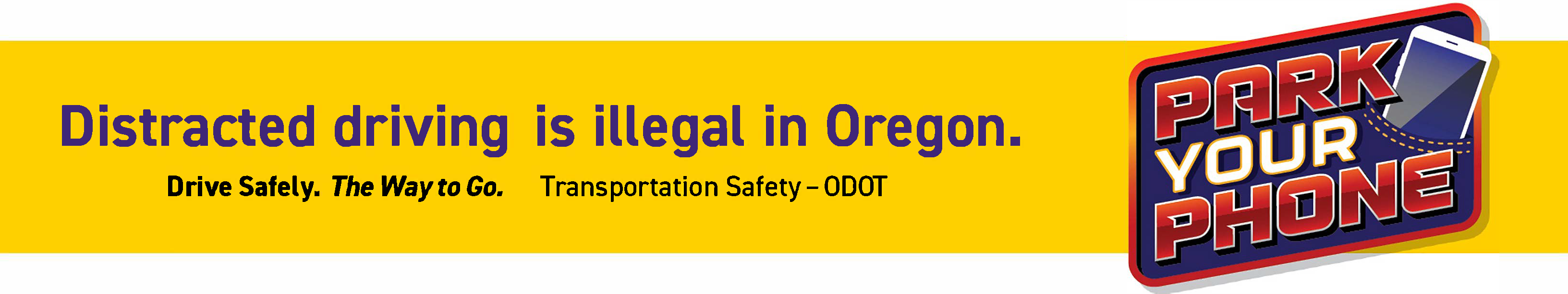 Divided drives your illegal in Oregon.  Drive Safely. The Way to Go.